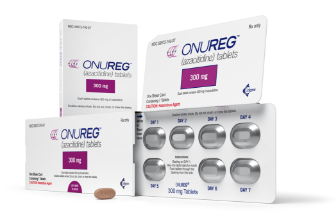 ONUREG® (azacitidine) 300mg Tablets Packaging